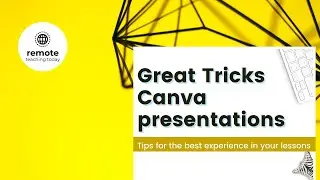 Using Canva in presentation mode: engagement tools