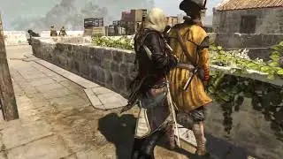 Assassin's Creed Black Flag is STILL GOLD!! Stealth Gameplay with Hidden Blade at FORT!