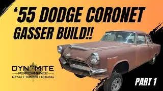 1955 Dodge Coronet Gasser Build Part 1