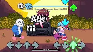 Spine crusher FC (Hard) Sans a Beautiful Day Outside - FNF Mod