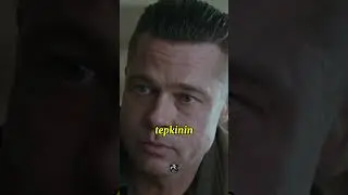 The Famous Scene Where Brad Pitt Shocked Everyone 😤 | Fury