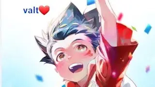 أغنية صوتي حي لا يموت /على شهاب👑 (فتى المفأجاة❤ )//Amv/(بدون موسيقى)