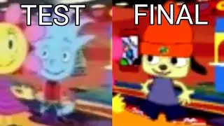 PaRappa the Rapper Cutscenes intro - Test Version Vs Final Version