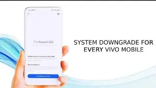 How to System Downgrade in every Vivo Phone||Vivo Aftool||
