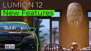 Lumion 12 - New Features - Volumetric Lighting, Custom License Plates and More!