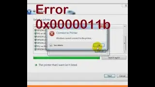 windows cannot connect to the printer