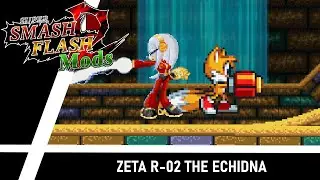 SSF2 Mod Showcasing-Zeta the Echidna