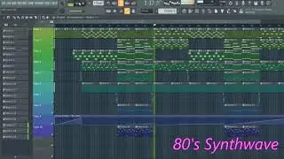 80's Synthwave FL-studio