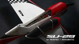 3D printed SU-29 V2 – Maiden and Preview