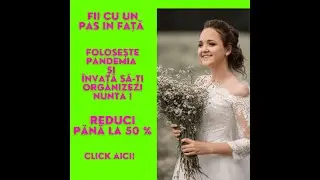 Pandemia nu trebuie să te oprească să îți organizezi nunta mult visată!