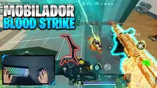 🔵MOUSE E TECLADO NO BLOOD STRIKE COM HAND CAM, MOBILADOR SCORPION