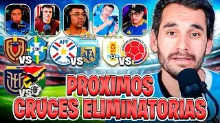 ANÁLISIS DE LOS CRUCES QUE SE LE VIENE A CADA SELECCIÓN (MOSQUETERMOS)
