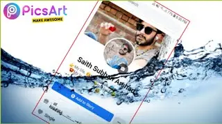 Fb I'd ss in under water PicsArt editing tutorial // Hafiz production
