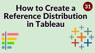 How to Create a Reference Distribution in Tableau | Tableau Tutorial for Beginners to Super