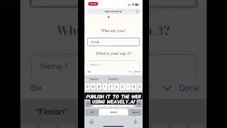 Custom web forms using 