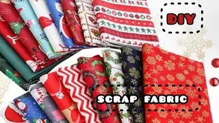 12 Home Sewing Projects You Can Make for Christmas Gifts Using Leftover Fabric | DIY ideas | crafts