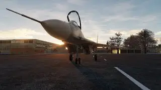 DCS World. МИГ-29С. Вылет с новым джойстиком. Читаю чат на твиче: www.twitch.tv/mikeyfry