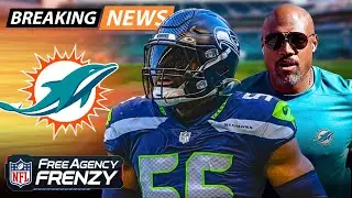 🚨🔥 Breaking News! Miami Dolphins Sign Jordyn Brooks! News & Highlights