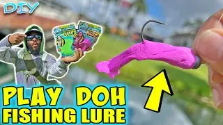 Play Doh Fishing Lure DIY