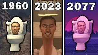 Skibidi toilet in different years