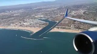 Delta 757-200 - Los Angeles to Seattle (Great engine buzz!)