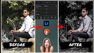 Lightroom Black And Brown Tone Photo Editing|Lightroom Orange Tone Editing|Lr Free Preset Download