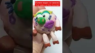 Модель-Нюша из пластилина