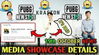 DOWNLOAD PUBG NEW STATE | KRAFTON MEDIA SHOWCASE LIVE VIDEO | PUBG NEW STATE LAUNCH TODAY