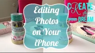 How I Edit Photo's for Instagram!