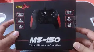 RedGear Gamepad MS-150 Unboxing and Gameplay
