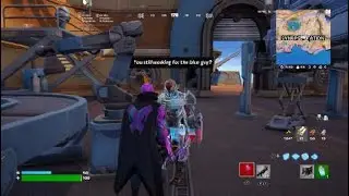 The scientist has secret dialogue with the prowler?