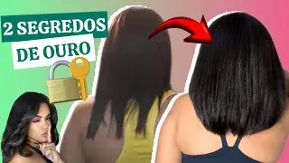 ADEUS CABELO RALO ✨ 2 SEGREDOS PARA FIOS MAIS ENCORPADOS 🔐