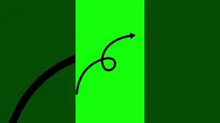 Black Arrow Pointer | 4K Green Screen Animation for Presentations & Tutorials (No Copyright)
