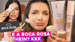 TESTANDO BOCA ROSA | MAKES ANTIGAS antes do lancamento oficial 💋 🗣️