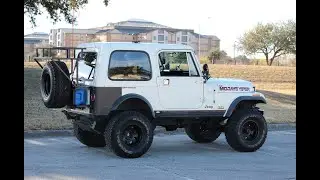 1986 Jeep CJ7 walk around