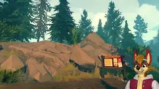 THIS GAME IS BREATHTAKING! - Furry Plays: Firewatch - Part 1 {Stream VOD}