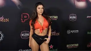 Lauren Blake 2018 Kandy Halloween Party Red Carpet