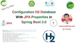 7 Configure Application Properties file with H2 Database | Configuration application.properies |🔥