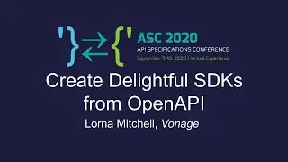 Create Delightful SDKs from OpenAPI