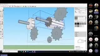 google sketchup  1 عمل اشكل ومحموعات وتحريكها