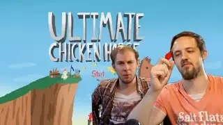 ULTIMATE CHICKEN HORSE СМЕШНЫЕ МОМЕНТЫ, МОНТАЖ #2