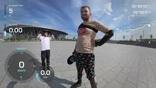 Встреча с Моноколёсниками. Процесс обучение управления Моноколесом.