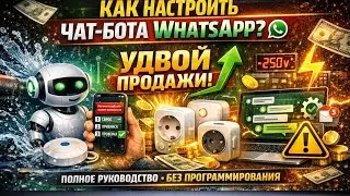 Как настроить чат бота WhatsAPP и удвоить продажи, Настройка чат-бота WhatsAPP : полное руководство