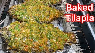 How To Make BEST OVEN GRILLED TILAPIA