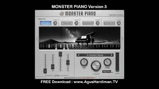 MONSTER Piano v3, Experience the Delicate Dynamics of This FREE PIANO Playing A Jazz Tune !
