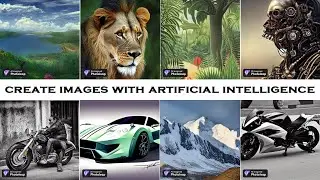 Easily create images with artificial intelligence