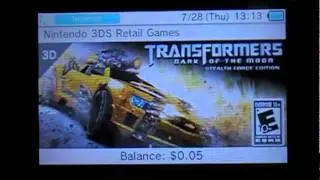 What's New on Nintendo 3DS Eshop? 7/28/11
