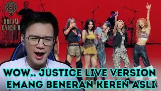Reaction Dreamcatcher(드림캐쳐) 'JUSTICE' It's Live | Ternyata Mereka Beneran Teriak 😱