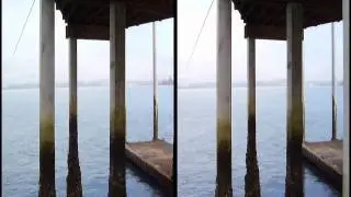 3D - A Winter Day on Island Bay Wharf