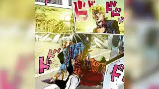 Giorno saves Mista | Animated manga